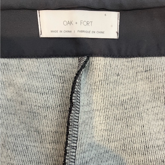 Oak & Fort High Waisted Wool Like Ankle Pant - Picture 8 of 11